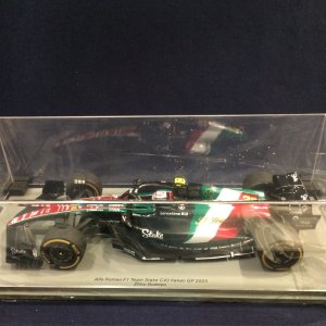 画像: 新品正規入荷品●SPARK1/18 ALFA ROMEO STAKE C43 ITALIAN GP 2023 周冠宇（ジョウ・グアンユー）#24