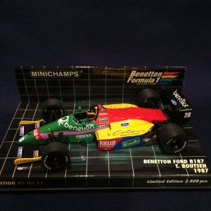 画像: セカンドハンド品●PMA1/43 BENETTON FORD B187 (F.ファビ）1987 #19