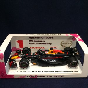 画像: セカンドハンド品●未開封品●鈴鹿サーキット別注●SPARK 1/43 RED BULL HONDA RB20 WINNER JAPANESE GP 2024 (M.フェルスタッペン）#1