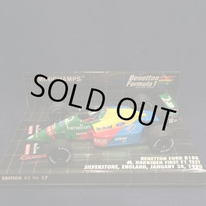 画像: セカンドハンド品●PMA1/43 BENETTON FORD B188 SILVERSTONE TEST 1990 (M.ハッキネン）#19