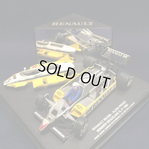 画像1: セカンドハンド品●QUARTZO 1/43 RENAULT RE30B WINNER BRAZILIAN GP 1982 (A.プロスト）#15