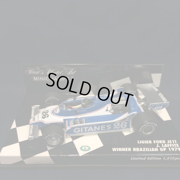 画像1: セカンドハンド品●カスタム品●PMA1/43 LIGIER FORD JS11 WINNER BRAZILIAN GP 1979（J.LAFFITE) #26