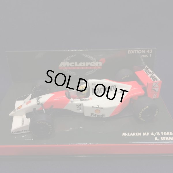 画像1: セカンドハンド品●ハイグレードカスタム品●PMA1/43 McLAREN FORD MP4/8 (A.セナ）#8