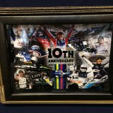 画像: 未展示品●ユーロスポーツ●佐藤琢磨　INDY参戦10周年記念 直筆サイン入り額装品