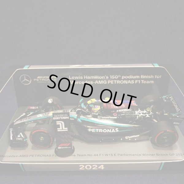 画像1: 新品正規入荷品●SPARK1/43 MERCEDES-AMG PETRONAS W15E WINNER BRITISH GP 2024 (L.ハミルトン）#44 