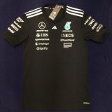 画像: メルセデス AMG ペトロナス F1 チーム ドライバー Tシャツ ブラック 2025 /アディダス （サイズ　L）