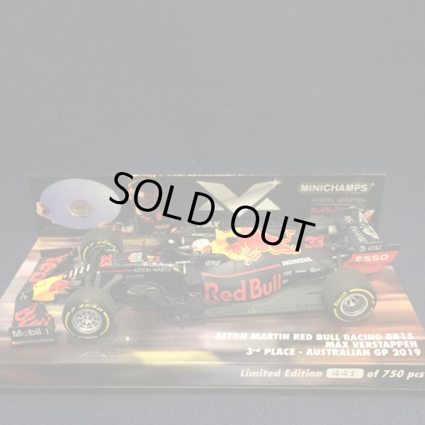 画像1: セカンドハンド品●MVショップ別注●PMA1/43 RED BULL RB15 3rd AUSTRALIAN GP 2019 (M.フェルスタッペン）#33