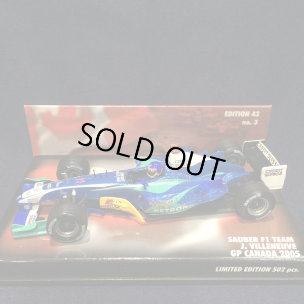 画像1: セカンドハンド品●CANADA GP別注●PMA1/43 SAUBER F1 TEAM CANADA GP 2005 (J.ビルヌーブ）#11