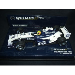 画像: セカンドハンド品●PMA1/43 WILLIAMS BMW FW26 (R．シューマッハ）