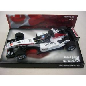 画像: セカンドハンド品●PMA1/43 CANADA GP限定　BAR HONDA 2005　(佐藤琢磨）