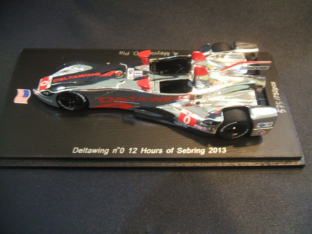 画像1: シグナス特別価格●新品正規入荷品●SPARK1/43 DELTAWING HOURS of SEBRING 2013 (A.MEYRICK-O.PLA) #0