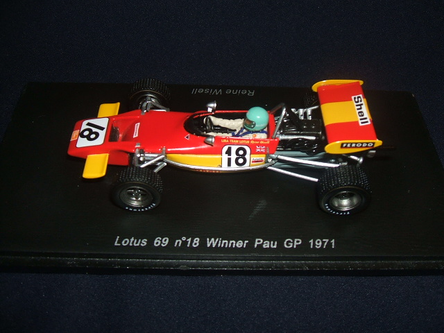 画像1: シグナス特別価格●新品正規入荷品●SPARK1/43 LOTUS 69 WINNER PAU GP 1971 (R.WISELL) #18