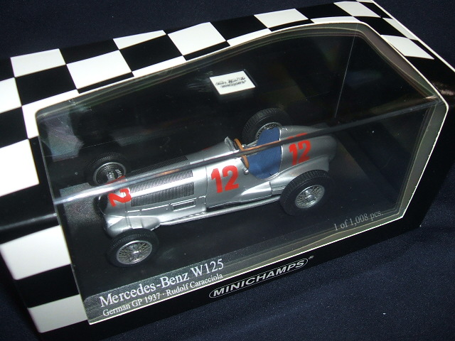 画像: 新品正規入荷品●PMA1/43 MERCEDES BENZ W125 GERMAN GP 1937 (R.CARACCIOLA) #12