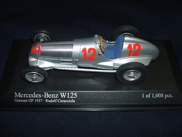 画像1: 新品正規入荷品●PMA1/43 MERCEDES BENZ W125 GERMAN GP 1937 (R.CARACCIOLA) #12