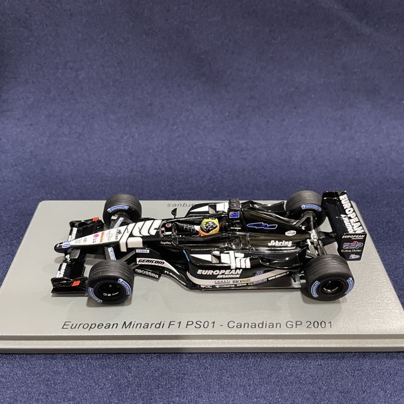 画像1: 新品正規荷品●SPARK1/43 EUROPEAN MINARDI PS01 CANADIAN GP 2001 (T.マルケス） #20