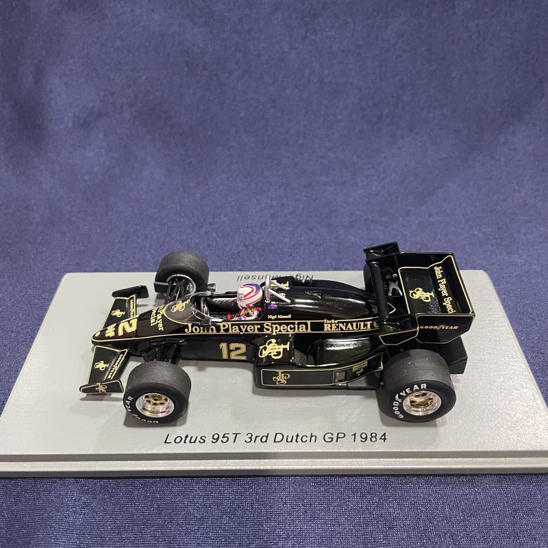 画像1:  新品正規荷品●SPARK1/43 LOTUS 95T 3rd DUTCH GP 1984 (N.マンセル) #12