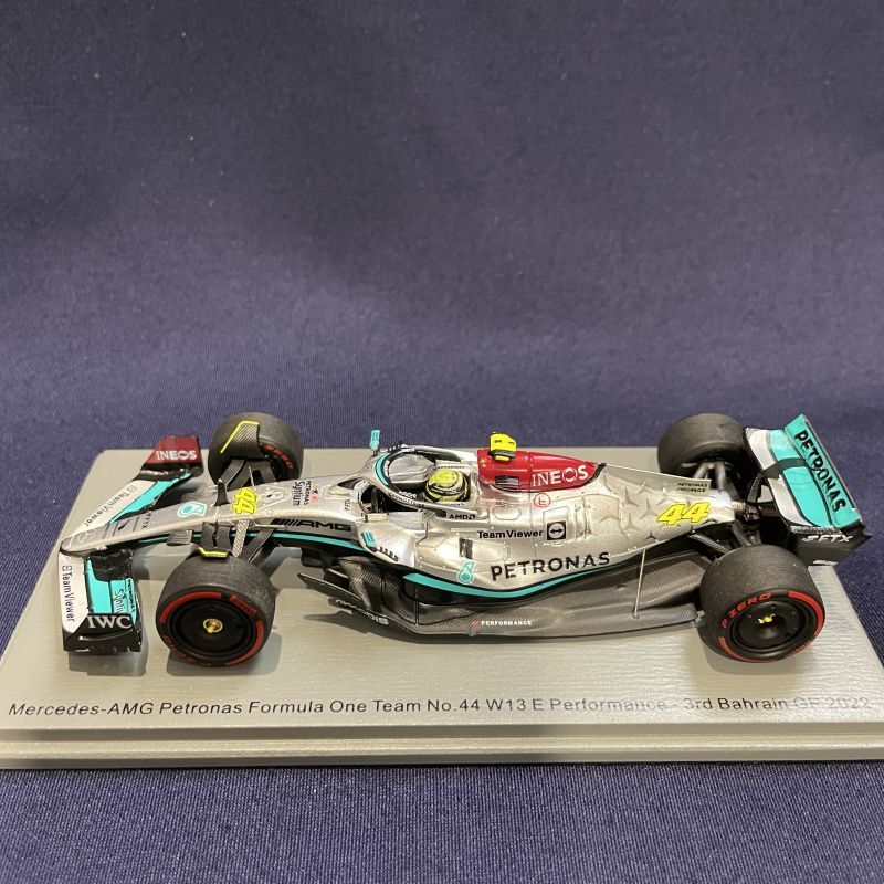 新品正規荷品○SPARK1/43 MERCEDES AMG PETRONAS W13 3rd BAHRAIN GP