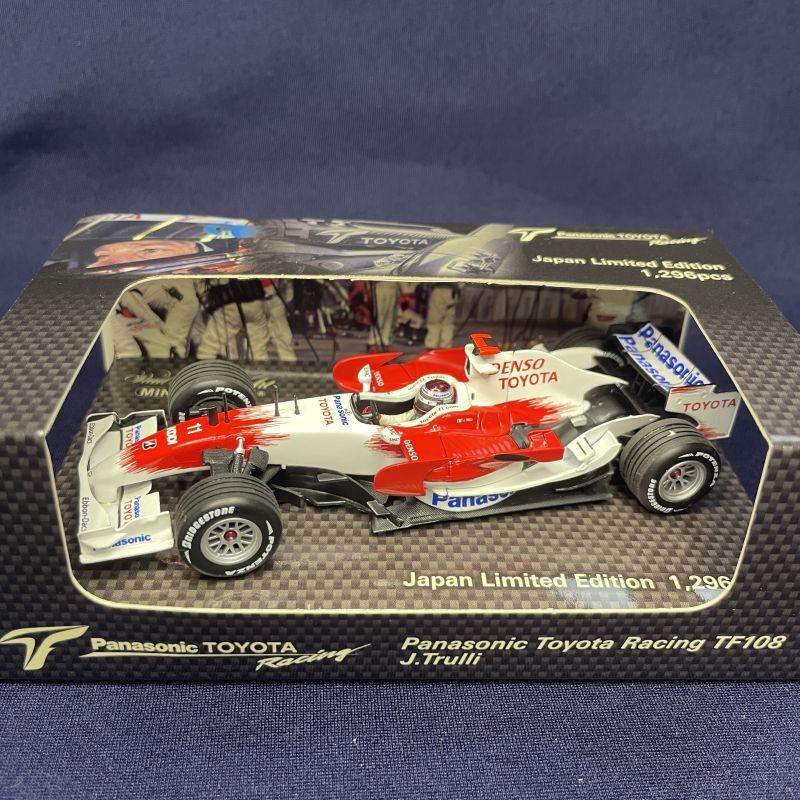 セカンドハンド品●トヨタ別注● PMA1/43 PANASONIC TOYOTA TF108 (J.トゥルーリ）#11