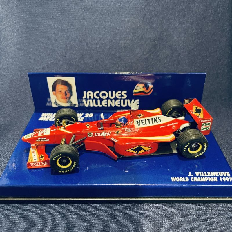 画像1: セカンドハンド品●PMA1/43 WILLIAMS MECACHROME FW20 WORLD CHAMPION 1997 (J.ビルヌーブ） #1