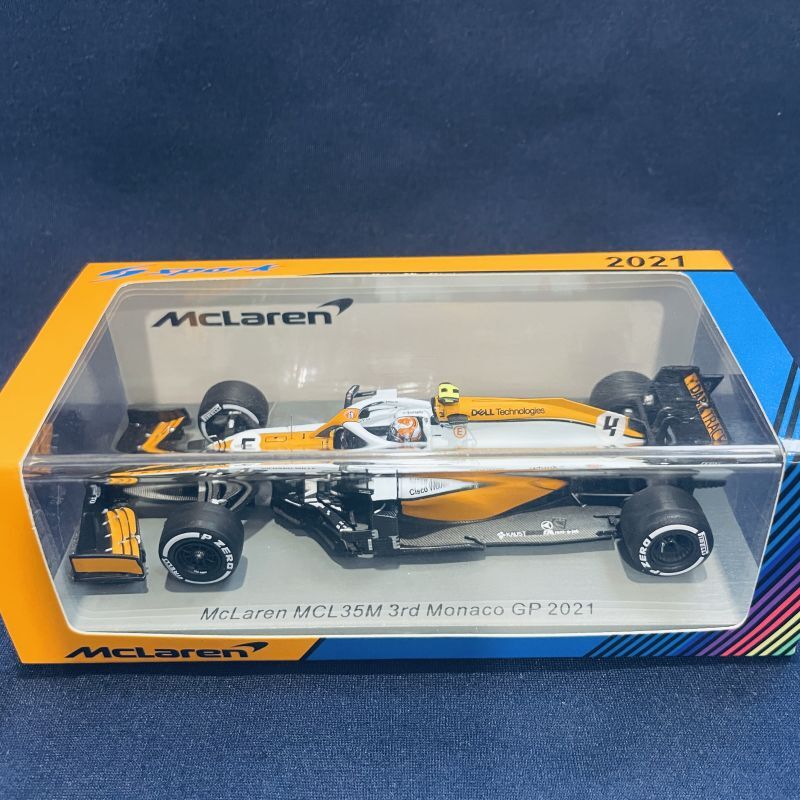 画像1: セカンドハンド品●SPARK 1/43 McLAREN MCL35M 3rd PLACE MONACO GP 2021 (L.ノリス）#4