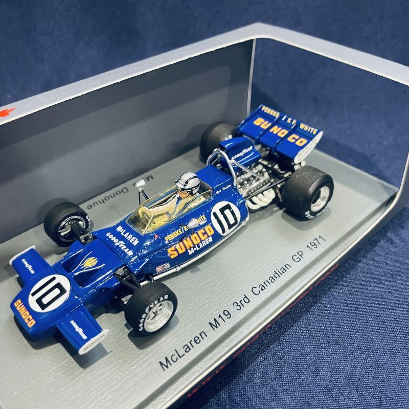 画像: セカンドハンド品●SPARK1/43 McLAREN M19 3rd CANADIAN GP 1971 (M.DONOHUE) #10