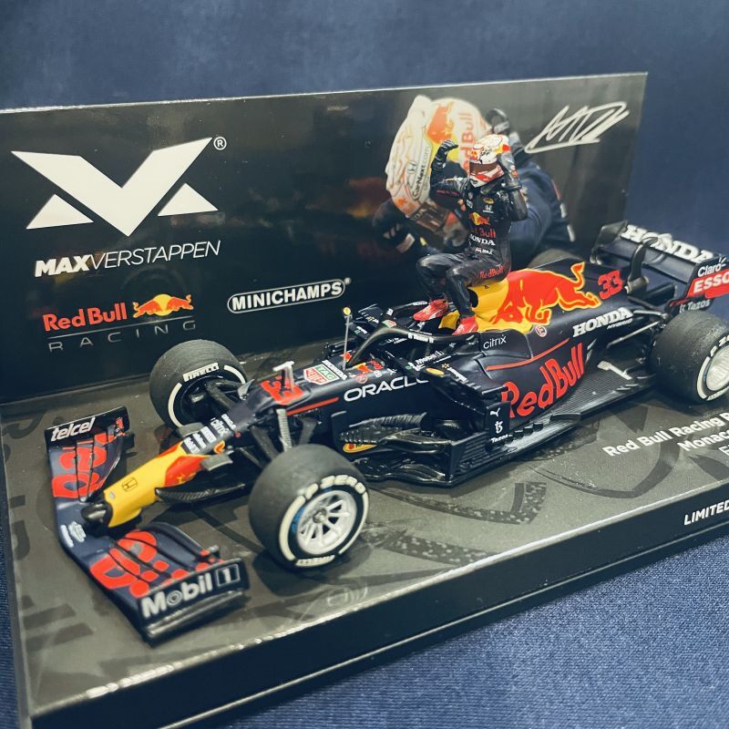 画像: セカンドハンド品●MVショップ限定●PMA1/43 RED BULL RB16B WINNER MONACO GP 2021 (M.フェルスタッペン）#33