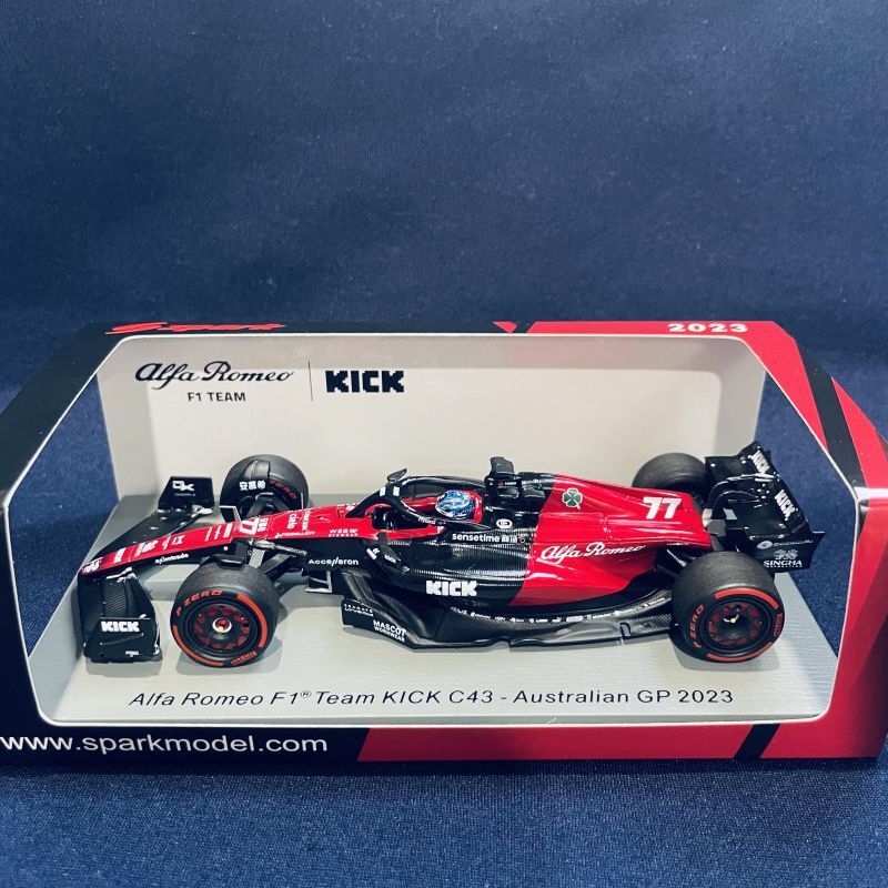 画像1: 新品正規入荷品●SPARK1/43 ALFA ROMEO C43 AUSTRALIAN GP 2023（V.ボッタス）#77