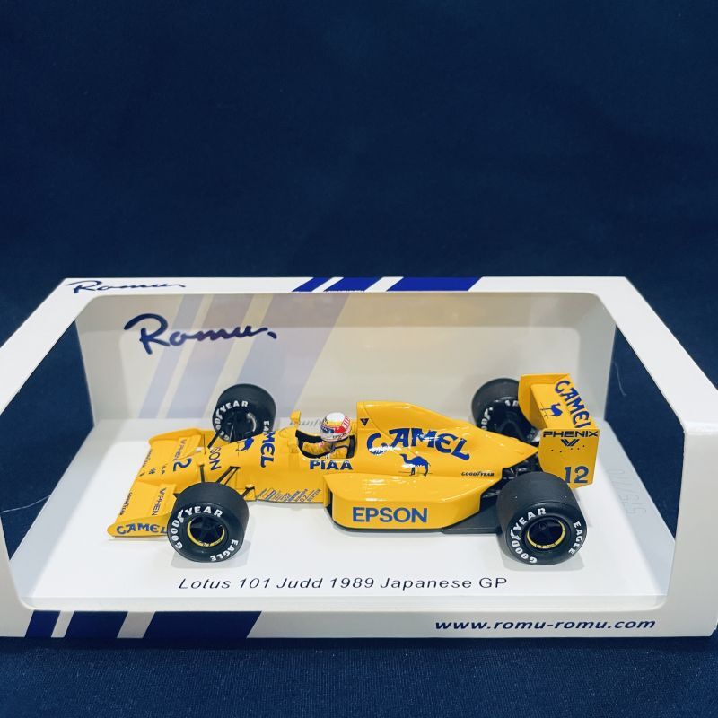 画像1: 新品特別入荷品●ROMU別注●SPARK1/43 LOTUS JUDD 101 JAPANESE GP (中嶋悟） #12