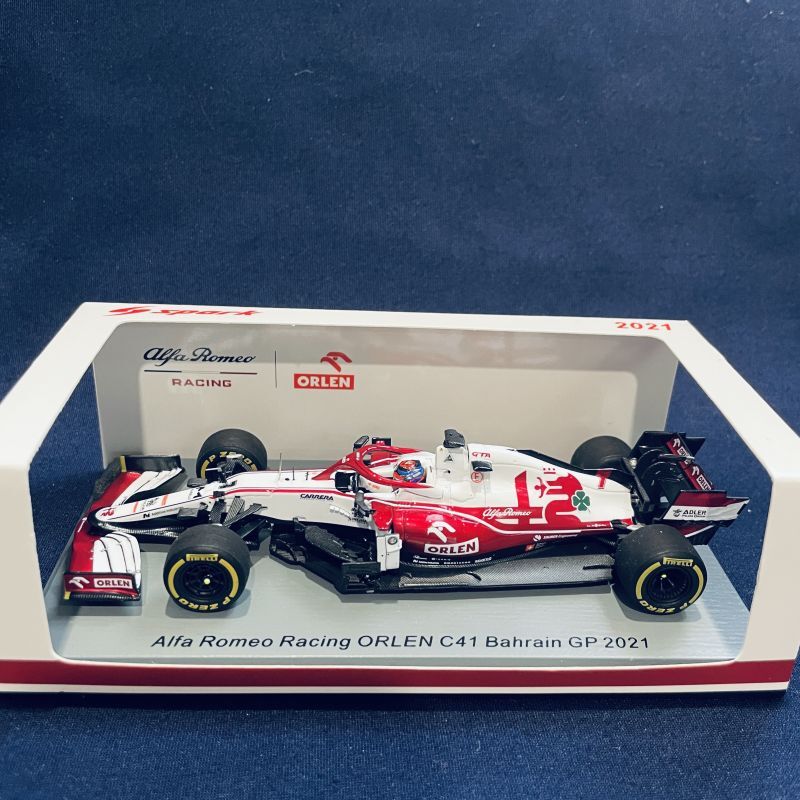 画像1: セカンドハンド品●SPARK1/43 ALFA ROMEO C41 BAHRAIN GP 2021 （K.ライコネン）#7