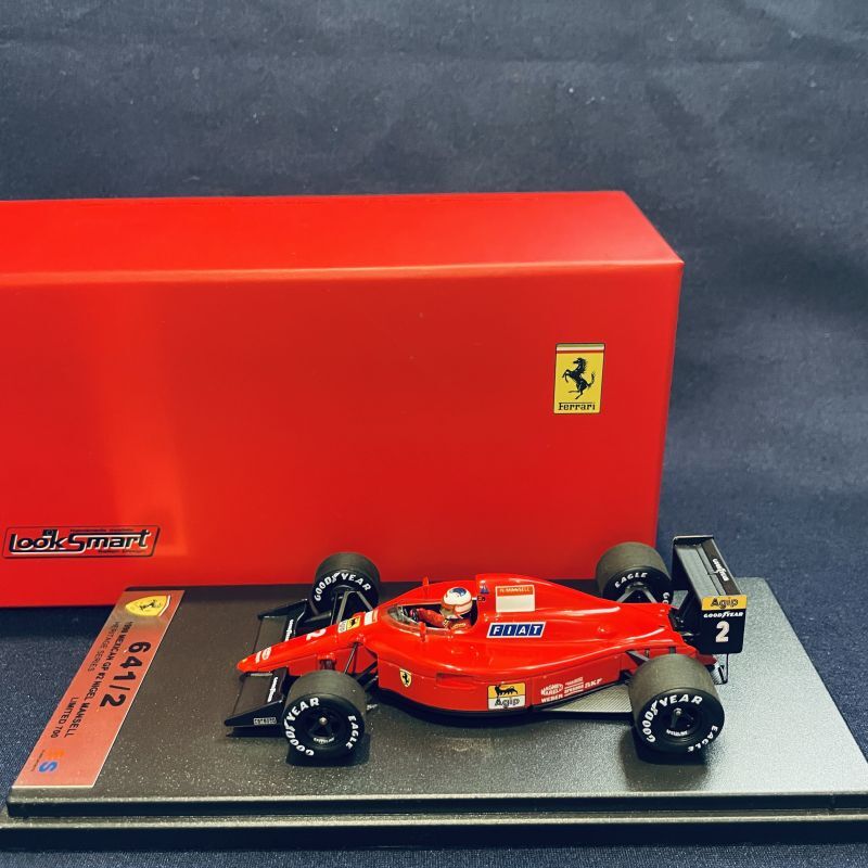 画像1: セカンドハンド品●ユーロスポーツ別注●LOOKSMART 1/43 FERRARI 641/2 MEXICAN GP (N.マンセル）1990 #2