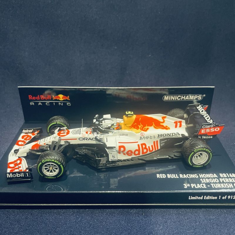 画像1: セカンドハンド品●PMA1/43 RED BULL HONDA RB16B 3rd PLACE TURKISH GP (S.ペレス）#11