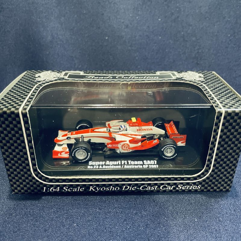 画像1: セカンドハンド品●KYOSHO 1/64 SUPER AGURI SA07 AUSTRARIA GP 2007 (A.デビットソン）#23