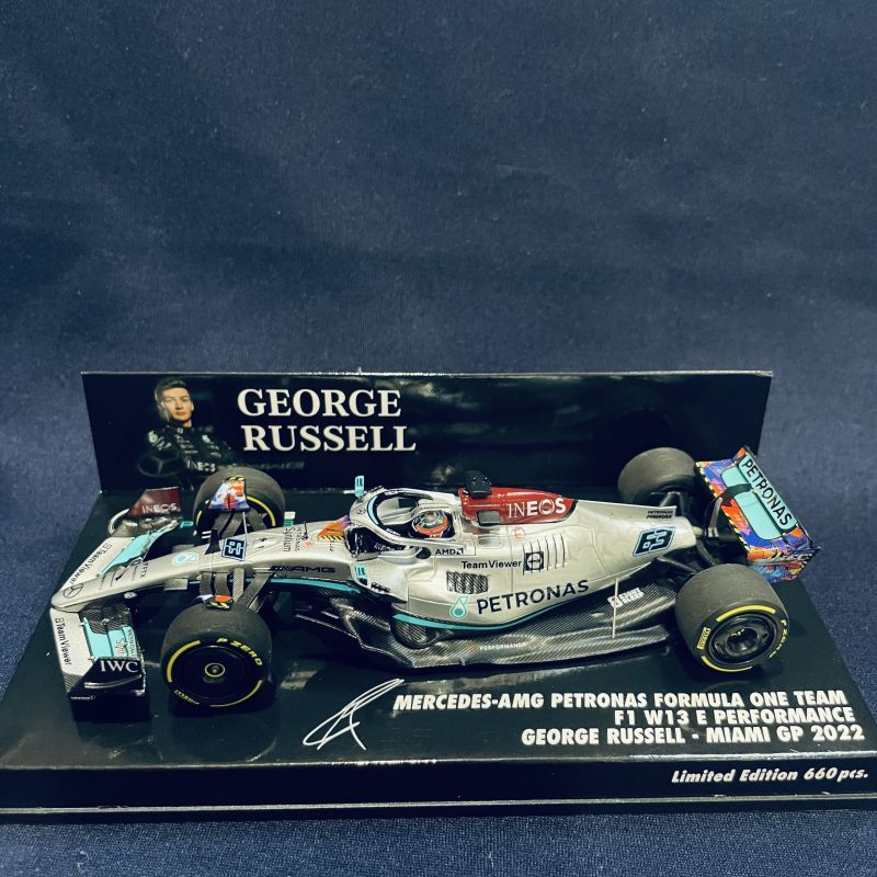 画像1: 新品正規入荷品●PMA1/43 MERCEDES-AMG PETRONAS W13 MIAMI GP 2022 (G.ラッセル）#63