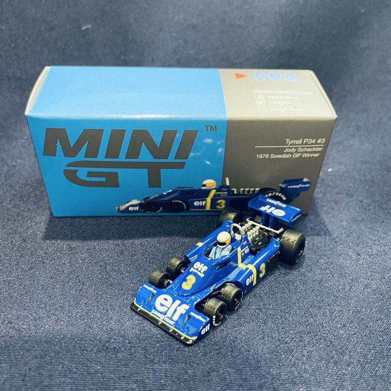 画像1: 新品正規入荷品●TSMMODEL 1/64 TYRRELL P34 WINNER SWEDISH GP 1976 (J.シェクター）#3