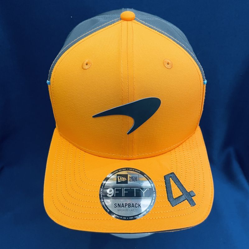 画像1: McLAREN NewEra 9FIFTY  L.ノリス ドライバー キャップ 2024