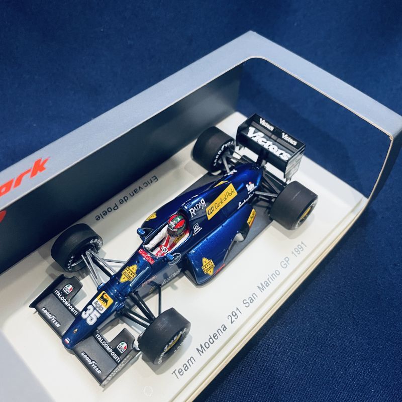 画像: セカンドハンド品●SPARK1/43 TEAM MODENA 291 SAN MARINO GP 1991 (E.VAN de POELE) #35