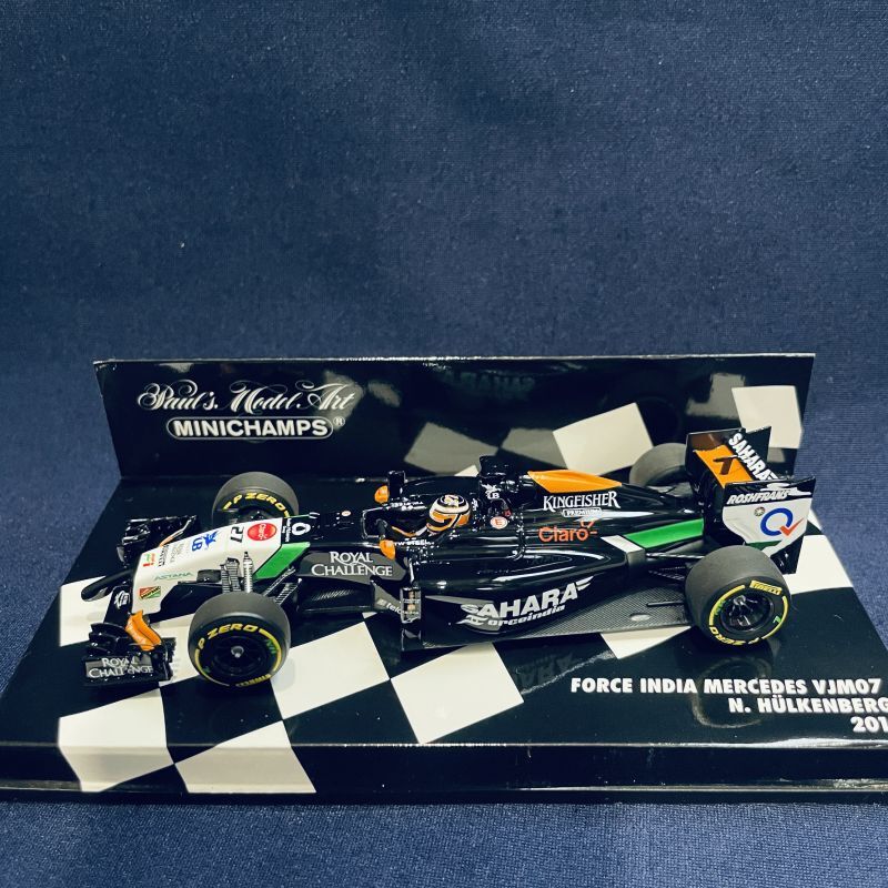 画像1: セカンドハンド品●PMA1/43 FORCE INDIA MERCEDES VJM07 (N.ヒュルケンベルグ）2014 #27