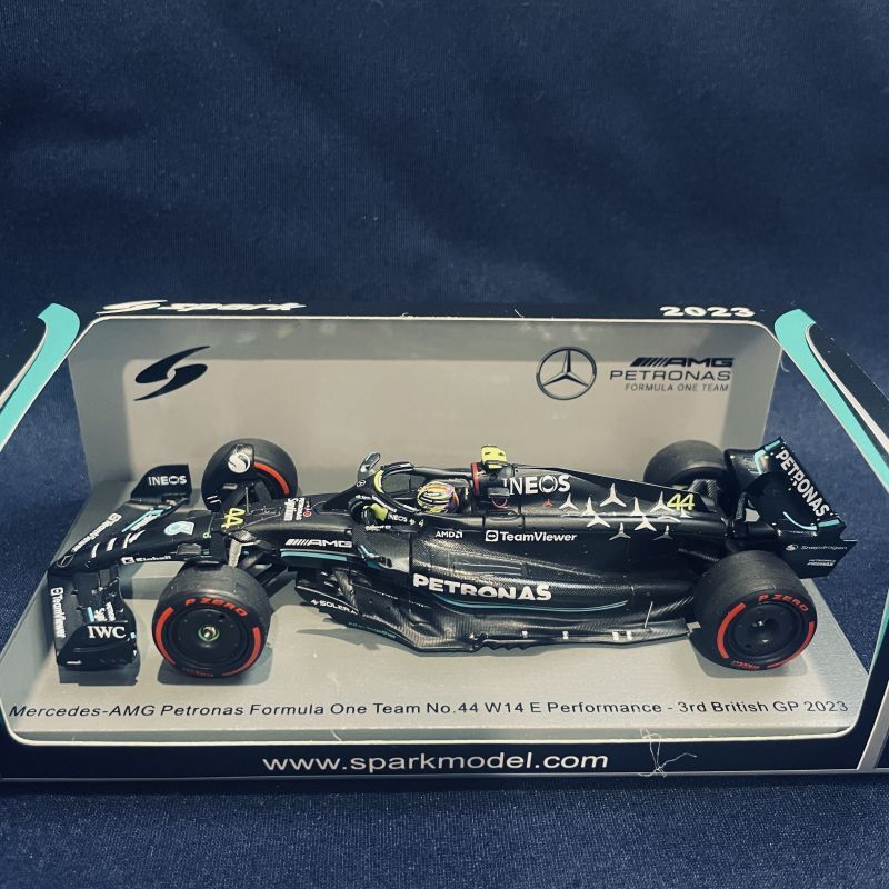 画像1: 新品正規入荷品●SPARK1/43 MERCEDES-AMG W14E 3rd BRITISH GP 2023 (L.ハミルトン）#44