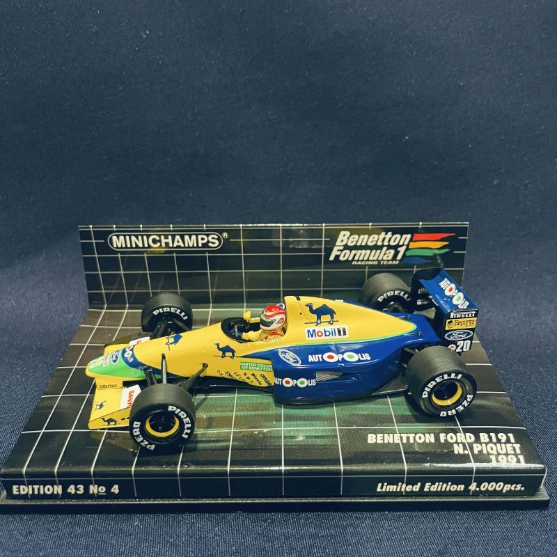 画像1: セカンドハンド品●PMA1/43 BENETTON FORD B191 (N.ピケ）1991 #20