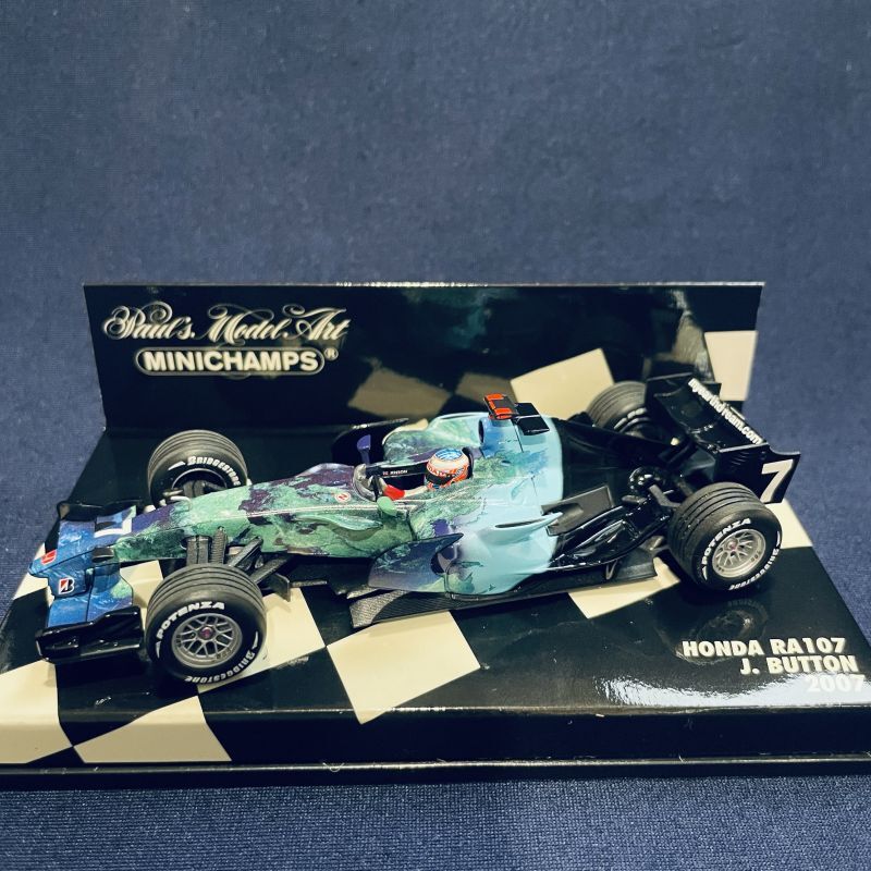 画像1: セカンドハンド品●PMA1/43 HONDA RA107 (J.バトン）2007 #7