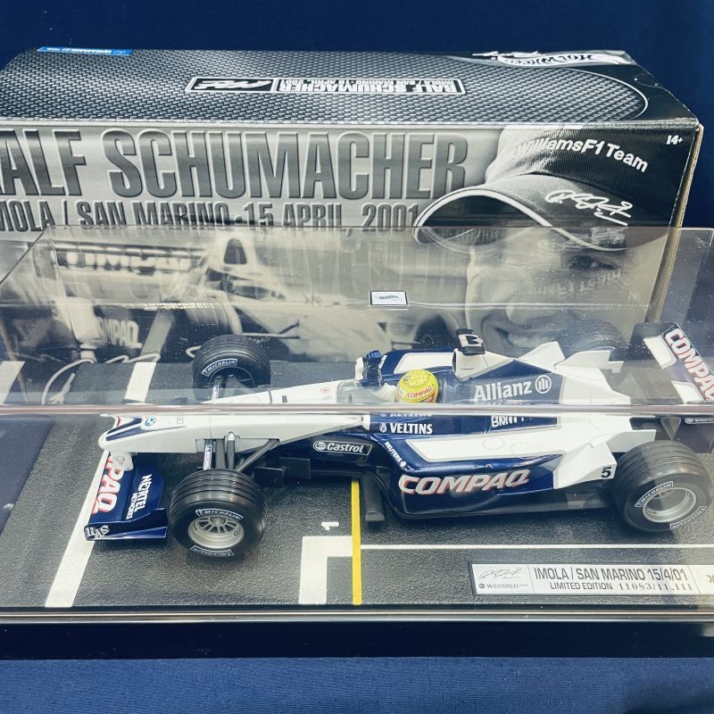 画像1: セカンドハンド品●マテル1/18 WILLIAMS FW23 IMOLA/SAN MARINO GP (R.シューマッハ）2001 #5