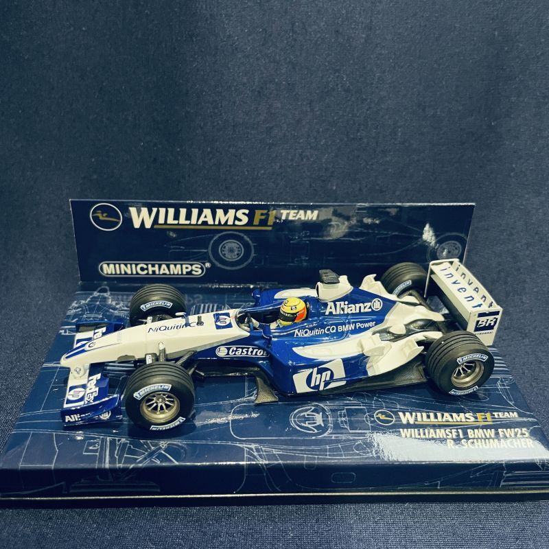 画像1: セカンドハンド品●PMA1/43 WILLIAMS BMW FW25 (R.シューマッハ）#4