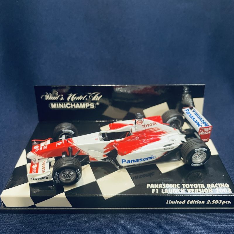 画像1:  セカンドハンド品●PMA1/43 PANASONIC TOYOTA LAUNCH VERSION 2003  