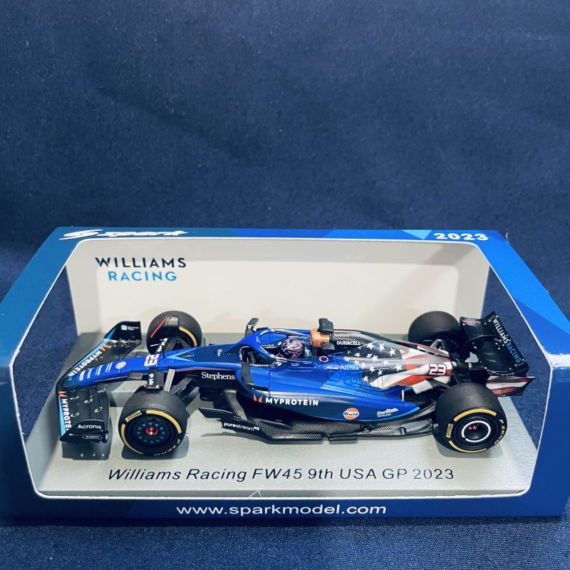 画像1: 新品正規入荷品●SPARK1/43 WILLIAMS FW45 9th USA GP 2023 (A.アルボン）#23