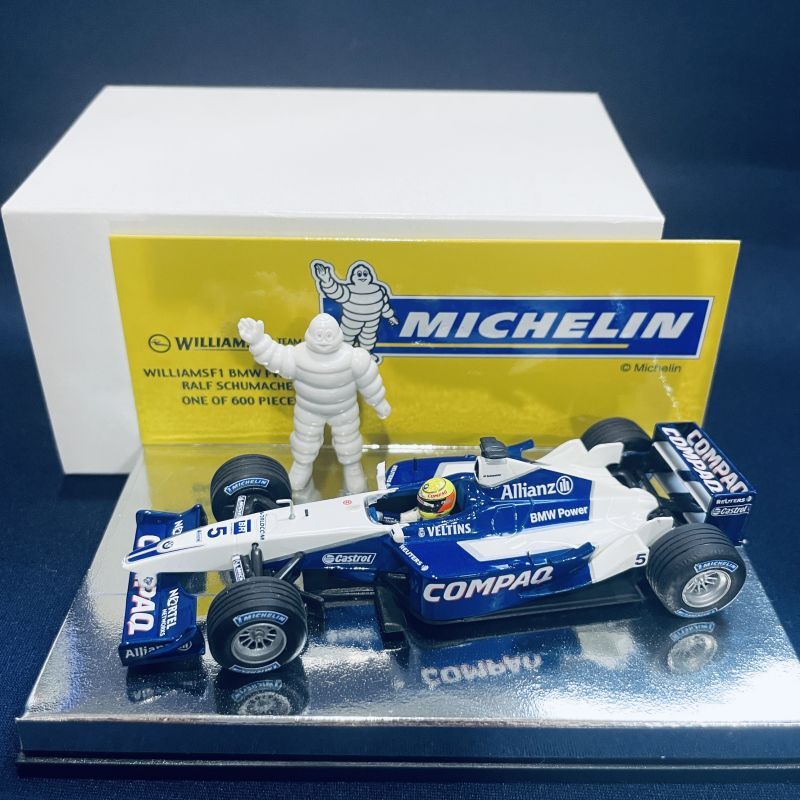 画像1: セカンドハンド品●ミシュラン別注●PMA1/43 WILLIAMS BMW FW23 (R.シューマッハ) #5