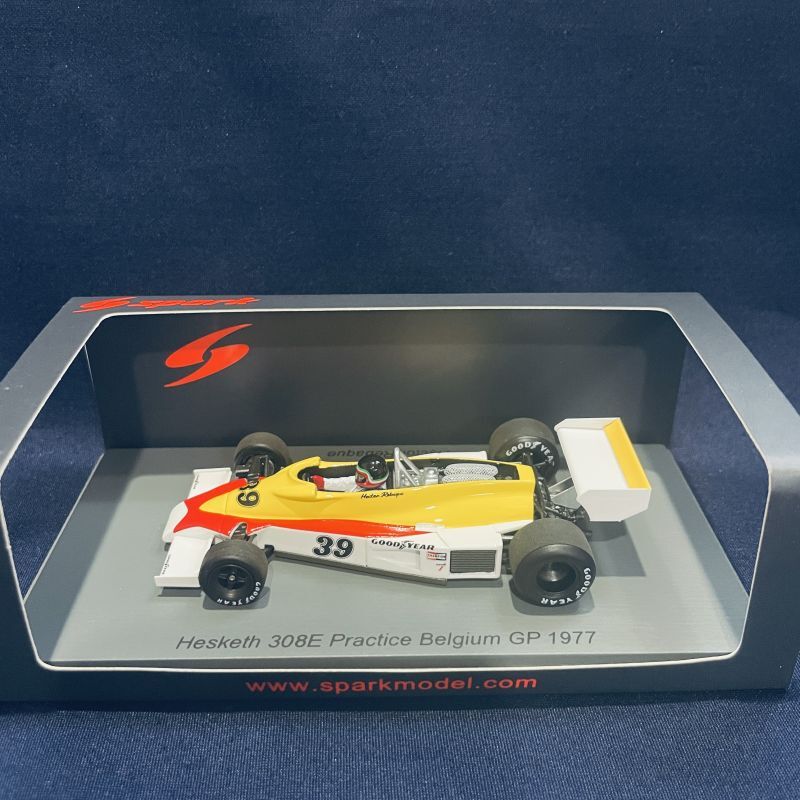 画像1: 新品正規入荷品●SPARK1/43 HESKETH 308E PRACTICE BELGIUM GP 1977 (H.REBAQUE) #39