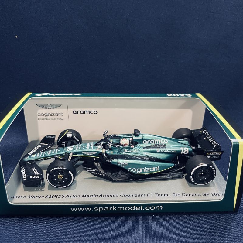 画像1: 新品正規入荷品●SPARK1/43 ASTON MARTIN AMR 23 9th CANADA GP 2023 (L.ストロール）#18