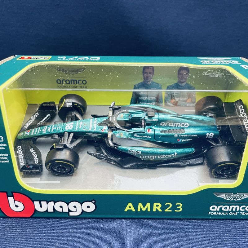 画像1: 新品正規入荷品●burago1/43 ASTON MARTIN AMR23 (L.ストロール）2023 #18