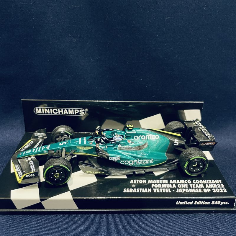 画像1: 新品正規入荷品●PMA1/43 ASTON MARTIN AMR22 JAPANESE GP 2022 (S.ベッテル) #18