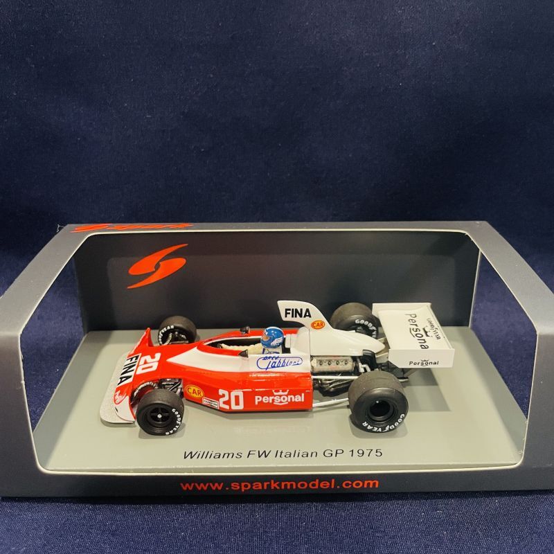 画像1: 新品正規入荷品●SPARK1/43 WILLIAMS FW ITALIAN GP 1975 (R.ZORZI) #20